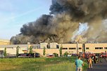 Großbrand bei Panem in Bleicherode (Foto: S. Dietzel)