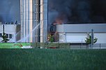 Großbrand bei Panem in Bleicherode (Foto: S. Dietzel)