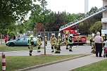 Balkonbrand in Nordhausen (Foto: Silvio Dietzel/Lukas Mühlhause)