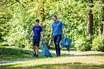 Aufräum-Aktion der Humbolt-Schüler im Stadtpark (Foto: Christoph Keil)