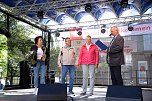 Peter Blei unterwegs auf dem Weinfest (Foto: Peter Blei)