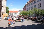 Peter Blei unterwegs auf dem Weinfest (Foto: Peter Blei)