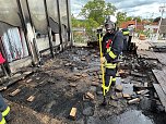 Einsatz der Bad Langensalzaer Feuerwehr (Foto: Feuerwehr Bad Langensalza)