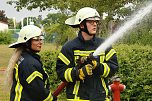 Auf dem Schachtbaugelände fand heute eine Großübung von Feuerwehr und Rettungskräften statt (Foto: agl)