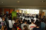 An der Lessing-Schule wurde gestern die dritte Runde des "Tags in der Praxis" mit einer Berufsmesse eingeläutett (Foto: agl)