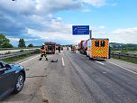 Unfall nach Verfolgungsjagd (Foto: S.Deitezl)