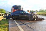 Unfall nach Verfolgungsjagd (Foto: S.Deitezl)