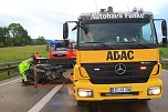 Unfall nach Verfolgungsjagd (Foto: S.Deitezl)