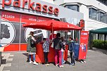 Das "Knax"-Kinderfest wurde gestern wieder auf dem Parkplatzd der Kreissparkasse gefeiert (Foto: Kreissparkasse Nordhausen)