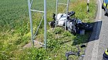 Schwerer Unfall auf der B 243 (Foto: Feuerwehr Großwechsungen/Silvio Dietzel)