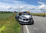 Schwerer Unfall auf der B 243 (Foto: Feuerwehr Großwechsungen/Silvio Dietzel)