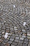 Müll an der Haltestelle Marktplatz (Foto: A .Adlerauge)