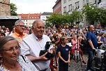 Das 52. Rolandsfest wurde nach zwei Jahren Pause heute auf dem Rathausplatz in Nordhausen eröffnet (Foto: agl)