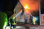 Wohnhaus in Oberspier ausgebrannt (Foto: S. Dietzel)