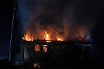 Wohnhaus in Oberspier ausgebrannt (Foto: S. Dietzel)