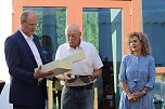 Verleihung der Ehrenplaketten des Landkreises Nordhausen 2022 in der Kalkhütte in Urbach (Foto: Eva Maria Wiegand)