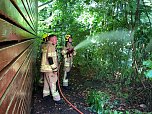 Fahrlässige Brandstiftung auf dem Possen (Foto: S. Dietzel)