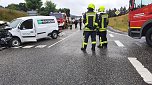 Verkehrsunfall bei Marth (Foto: Feuerwehr Arenshausen/SIlvio Dietzel)