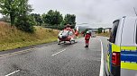 Verkehrsunfall bei Marth (Foto: Feuerwehr Arenshausen/SIlvio Dietzel)