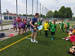 Viel Spaß hatten die kleinen Fußballer aus Langensalzas Grundschulen am Donnerstag (Foto: M.Fromm)