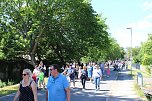 Am Zieleinlauf herrschte Volksfeststimmung (Foto: oas)