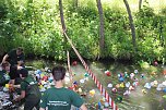 Am Zieleinlauf herrschte Volksfeststimmung (Foto: oas)