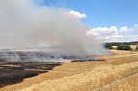 Feldbrand bei Etzelsbach (Foto: Feuerwehr Heiligenstadt)