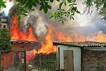 Großbrand in Bothenheilingen (Foto: S.Dietzel)