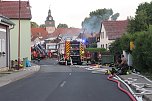 Der Tag nach dem Großbrand in Bothenheilingen (Foto: S.Dietzel)