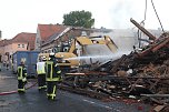 Der Tag nach dem Großbrand in Bothenheilingen (Foto: S.Dietzel)