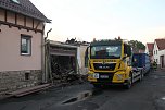 Der Tag nach dem Großbrand in Bothenheilingen (Foto: S.Dietzel)