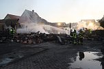 Der Tag nach dem Großbrand in Bothenheilingen (Foto: S.Dietzel)