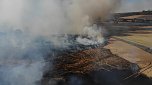 Feldbrand bei Großfurra (Foto: S. Dietzel)