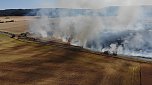 Feldbrand bei Großfurra (Foto: S. Dietzel)