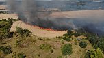 Feldbrand bei Großfurra (Foto: S. Dietzel)