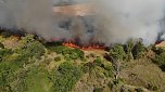 Feldbrand bei Großfurra (Foto: S. Dietzel)