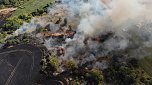 Feldbrand bei Großfurra (Foto: S. Dietzel)