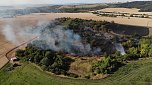 Feldbrand bei Großfurra (Foto: S. Dietzel)