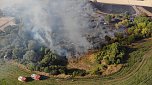 Feldbrand bei Großfurra (Foto: S. Dietzel)