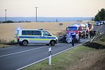 Tödlicher Unfall zwischen Mühlhausen und Grabe (Foto: S. Dietzel)