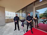 Wiedereröffnung des Kaffeehauses an der Bibliothek (Foto: P.Blei)