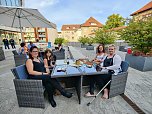 Wiedereröffnung des Kaffeehauses an der Bibliothek (Foto: P.Blei)