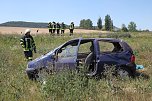 Unfall heute Mittag bei Wolkramshausen (Foto: S.Dietzel)