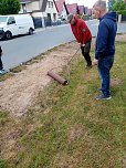 Bienenhotel mit angeschlossener Wiese (Foto: Siedlerverband Niedersalza)