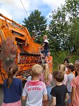 Zur Ferienfreizeit an der Grundschule Niedersalza waren die Abfallexperten des Landkreises zu Gast (Foto: Pressestelle Landratsamt Nordhausen)