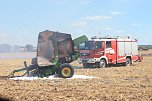 Verhinderter Feldbrand heute Mittag (Foto: S.Dietzel)