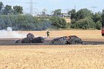 Verhinderter Feldbrand heute Mittag (Foto: S.Dietzel)