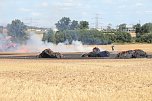 Verhinderter Feldbrand heute Mittag (Foto: S.Dietzel)