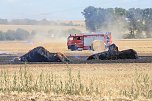 Verhinderter Feldbrand heute Mittag (Foto: S.Dietzel)