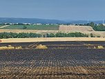 Flächenbrand bei Trebra (Foto: Feuerwehr Lipprechterode/Silvio Dietzel)